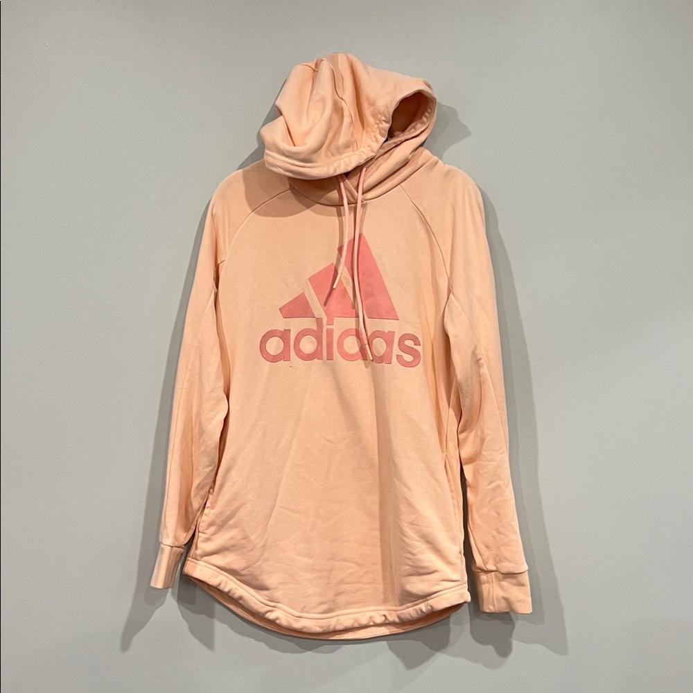 Long Tunic Length Adidas Hoodie